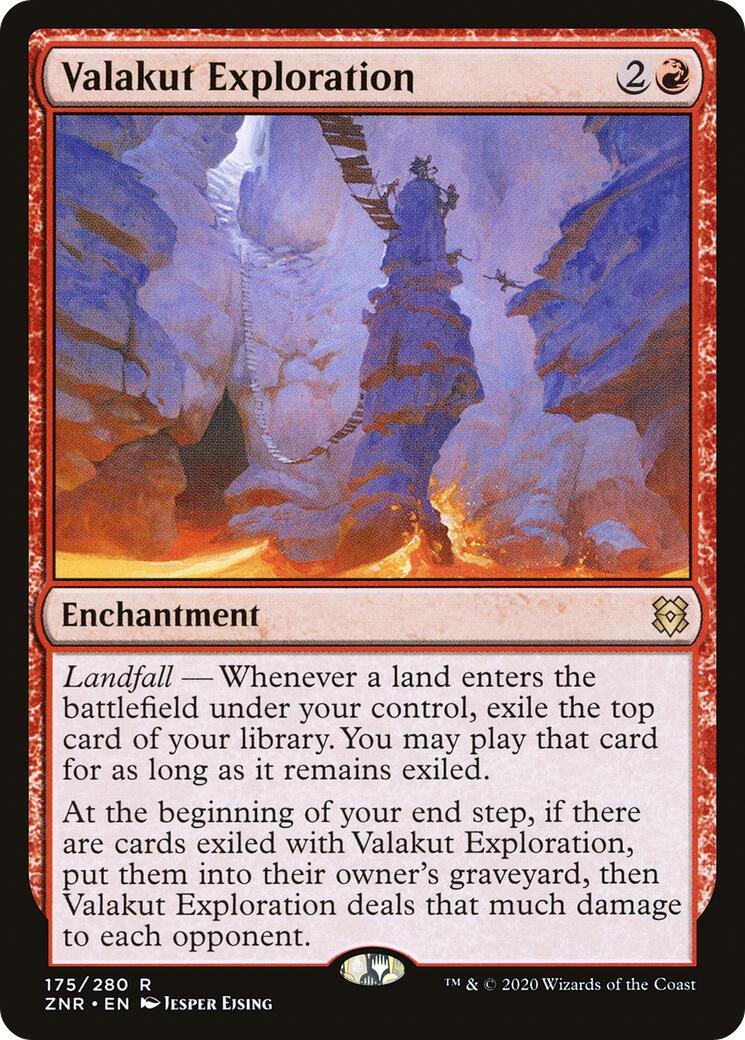 Zendikar Rising #175 Valakut Exploration