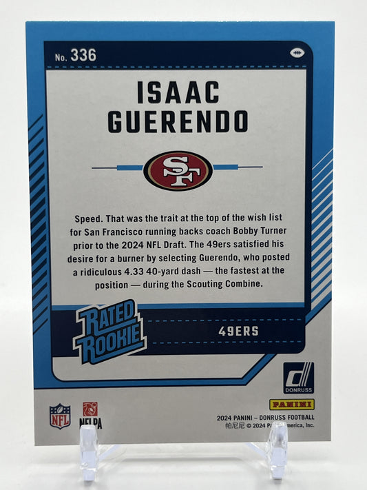 2024 Donruss #336 Isaac Guerendo