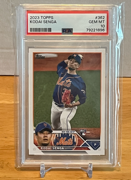 2023 Topps #362 Kodai Senga PSA 10