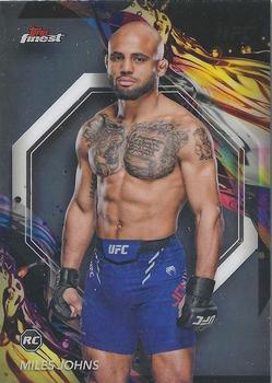 2024 Topps Finest UFC #3 Miles Johns RC