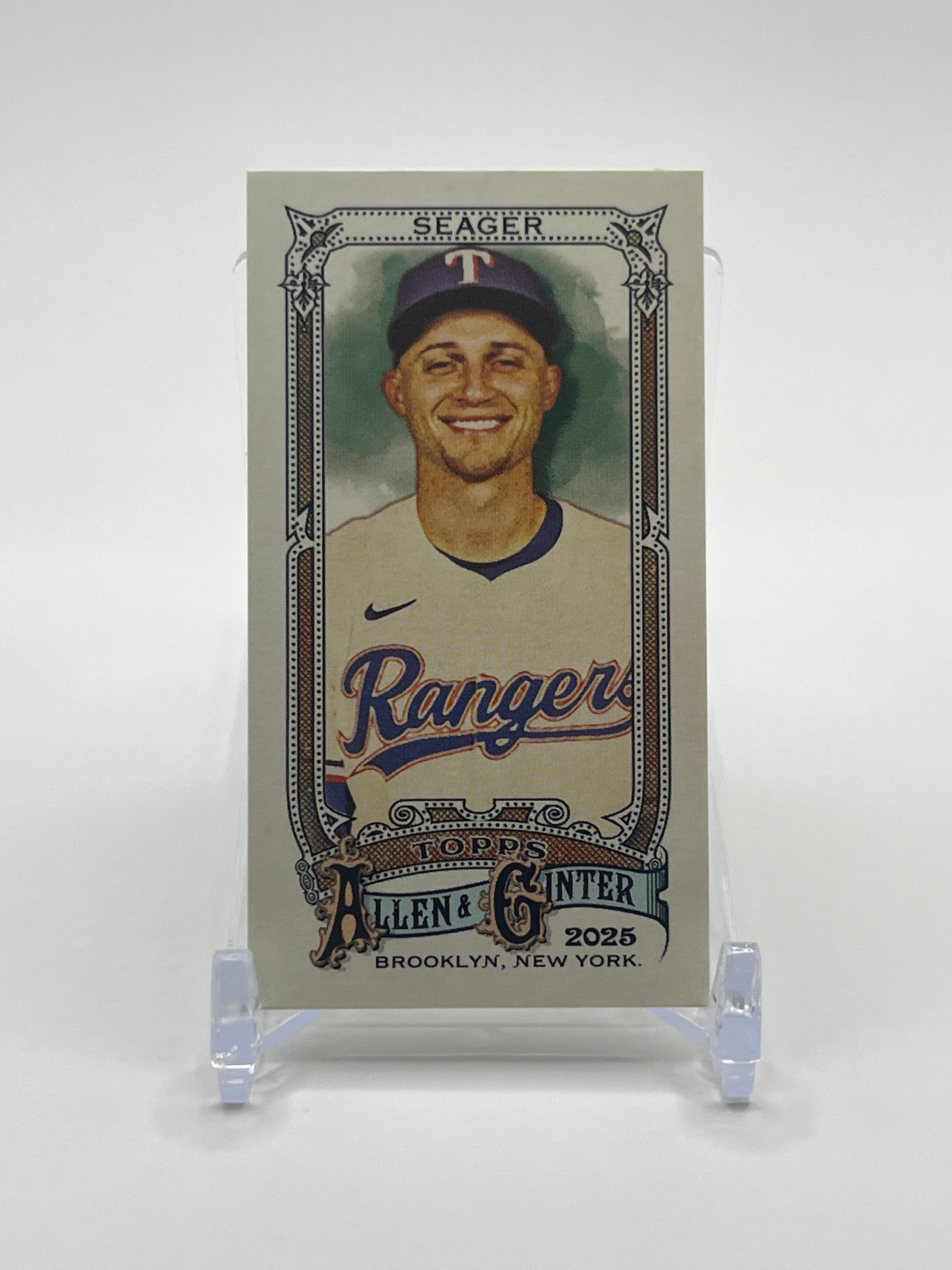 2025 Topps Allen & Ginter #81 Corey Seager Mini-Card
