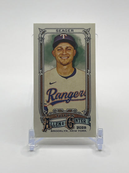2025 Topps Allen & Ginter #81 Corey Seager Mini-Card