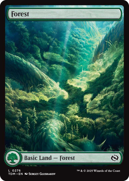 Tarkir: Dragonstorm #276 Forest (0276)