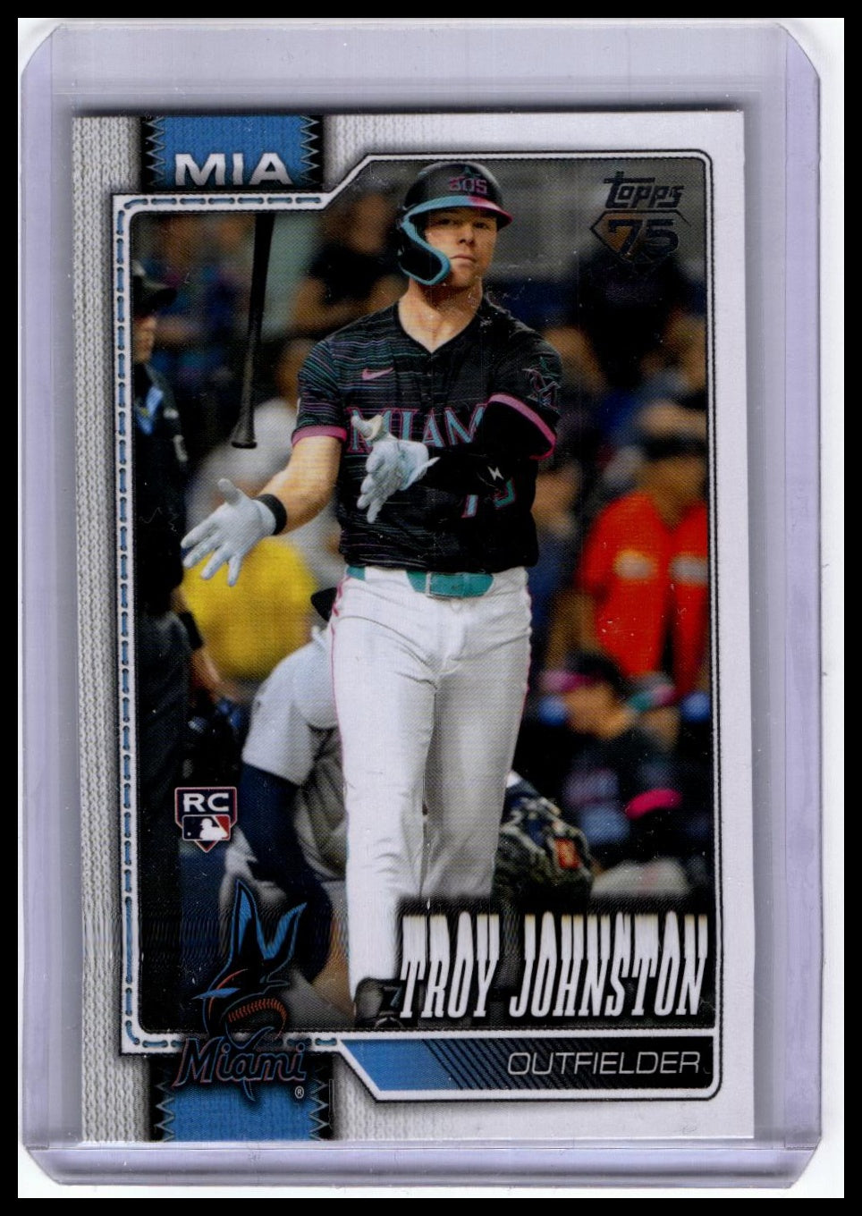 2026 Topps #317 Troy Johnston RC
