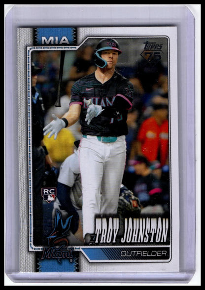 2026 Topps #317 Troy Johnston RC