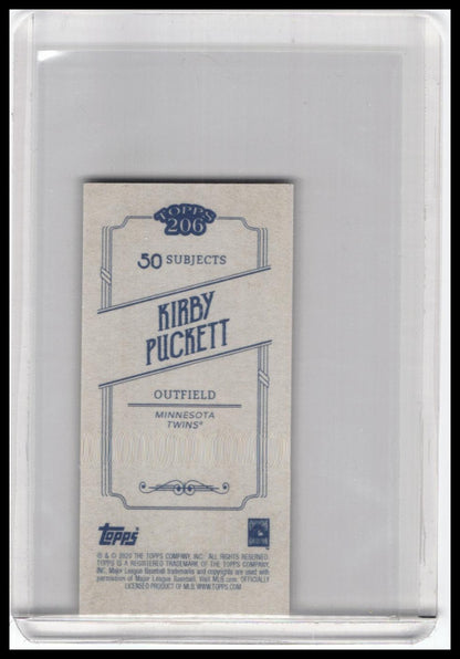 2020 Topps 206 #NNO Kirby Puckett