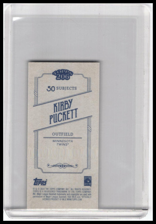 2020 Topps 206 #NNO Kirby Puckett
