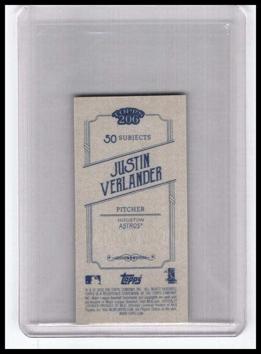 2020 Topps 206 #NNO Justin Verlander