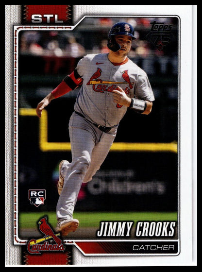 2026 Topps #73 Jimmy Crooks RC