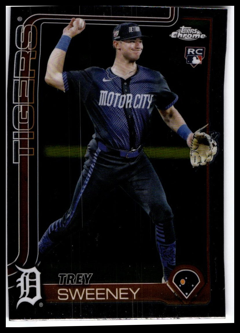2025 Topps Chrome #67 Trey Sweeney RC