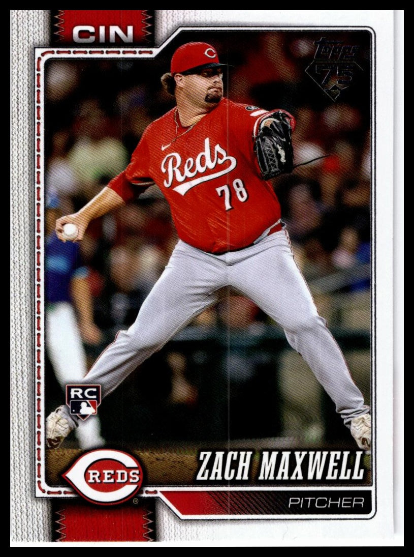 2026 Topps #143 Zach Maxwell RC