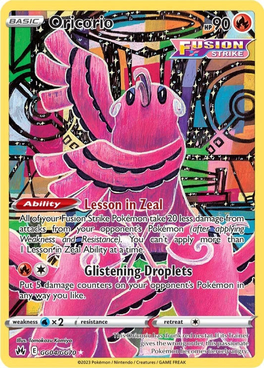SWSH: Crown Zenith: Galarian Gallery #GG04/GG70 Oricorio