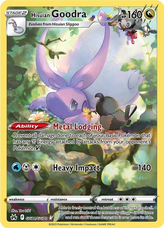 SWSH: Crown Zenith: Galarian Gallery #GG21/GG70 Hisuian Goodra