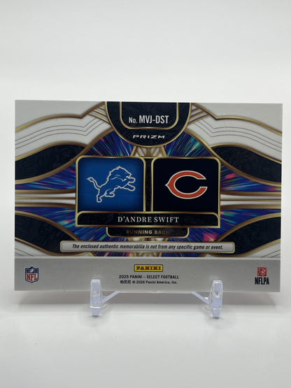 2025 Panini Select #MVJ-DST D'Andre Swift Multiverse Jerseys Prizm #/149