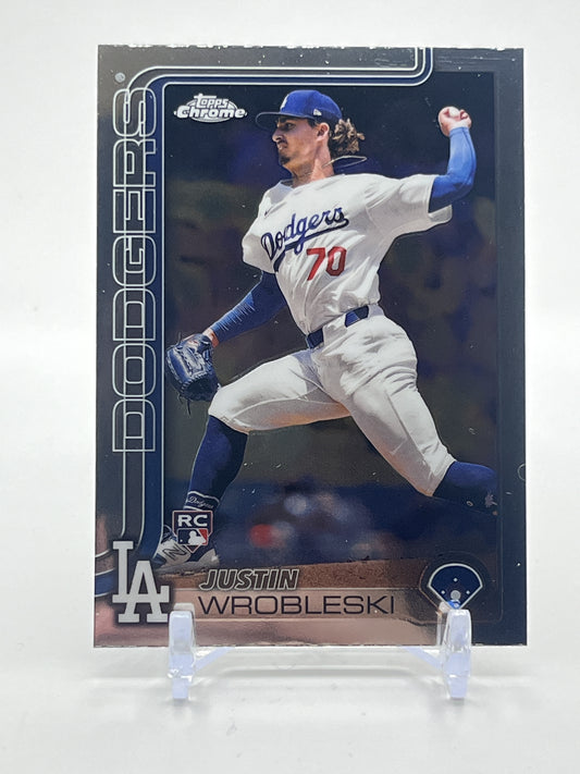 2025 Topps Chrome #38 Justin Wrobleski