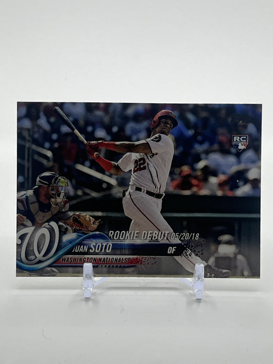 2018 Topps Update #US104 Juan Soto