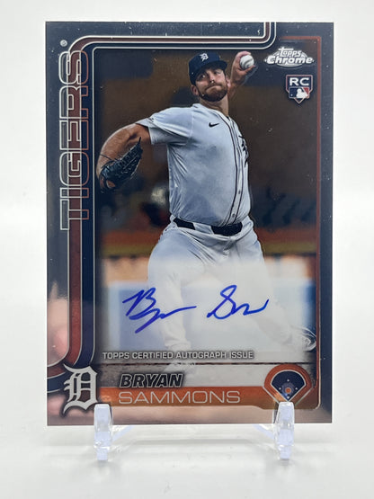 2025 Topps Chrome #RA-BSA Bryan Sammons