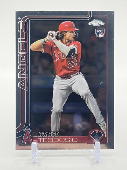 2025 Topps Chrome #198 Bryce Teodosio
