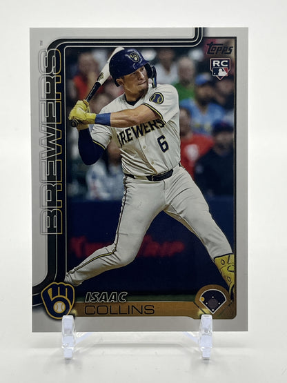 2025 Topps #657 Isaac Collins