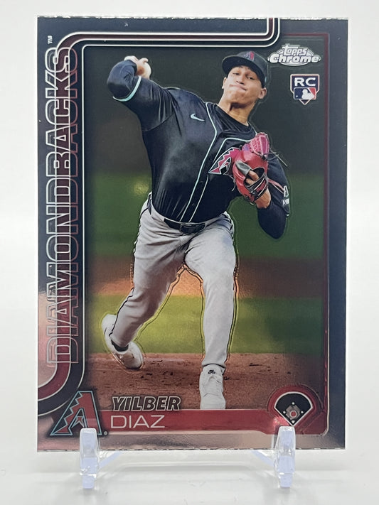 2025 Topps Chrome #8 Yilber Diaz