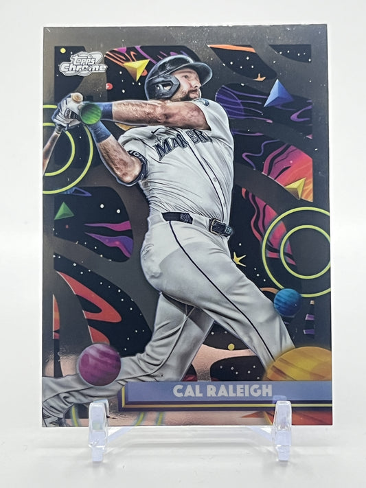 2025 Topps Chrome Cosmic #6 Cal Raleigh