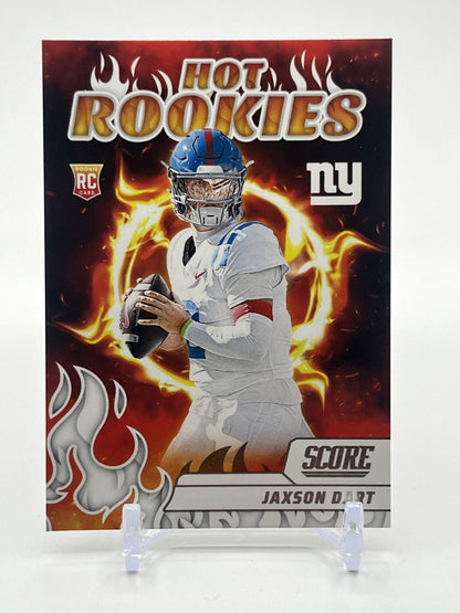 2025 Score #6 Jaxson Dart Hot Rookies