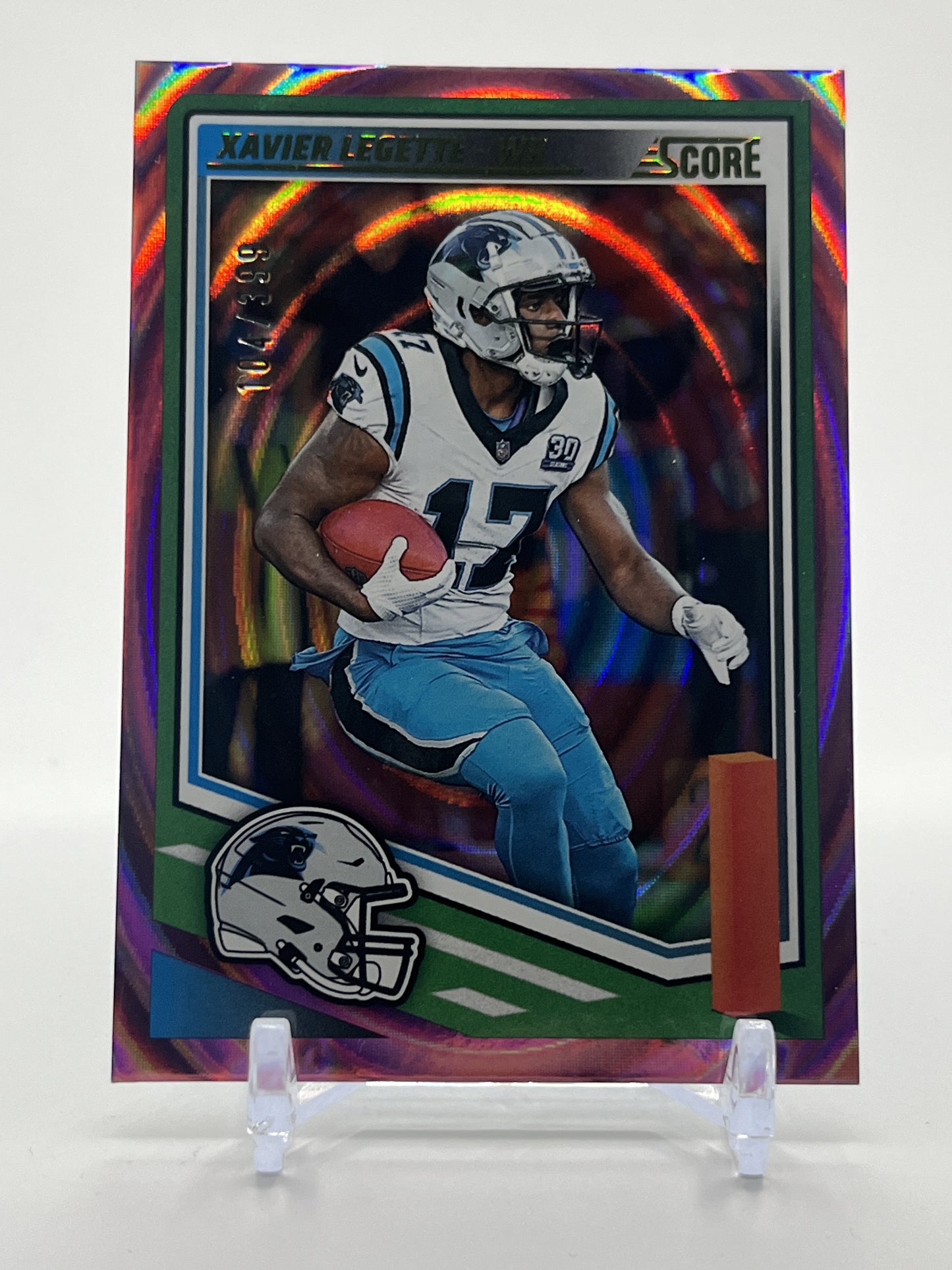 2025 Score #217 Xavier Legette Ellipse #/399
