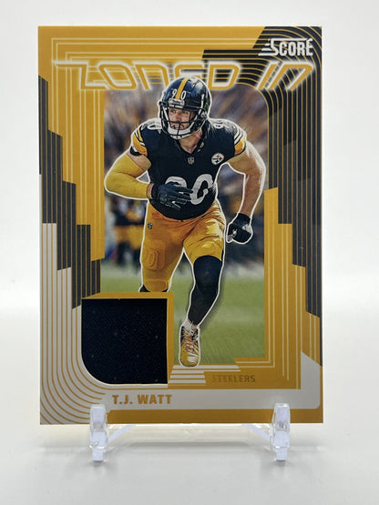 2025 Score #ZON-TWT T.J. Watt Zoned In Jerseys