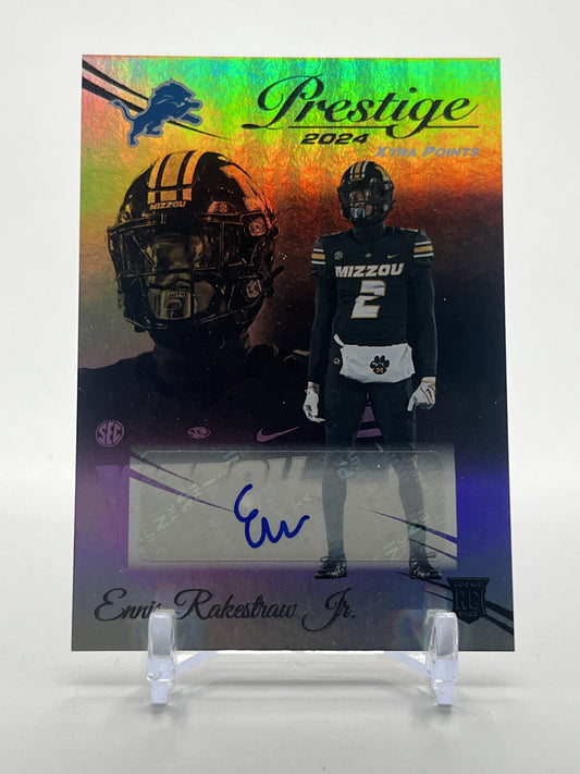 2024 Panini Prestige #323 Ennis Rakestraw Xtra Points Signatures Premium