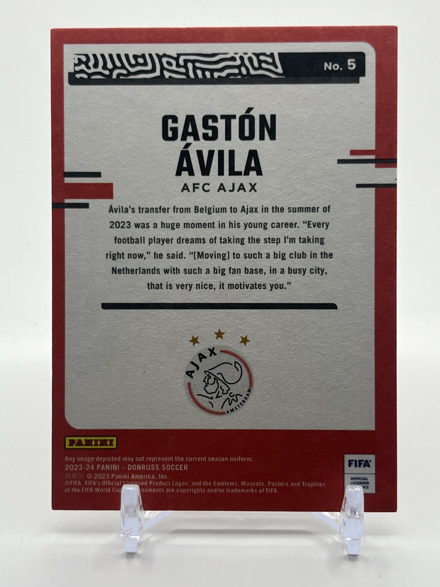2023-24 Donruss #5 Gaston Avila The Rookies