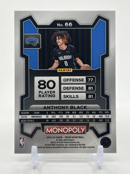 2023-24 Panini Prizm Monopoly #66 Anthony Black