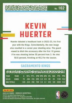 2023-24 Donruss #162 Kevin Huerter Green Laser Holo