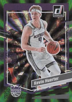 2023-24 Donruss #162 Kevin Huerter Green Laser Holo