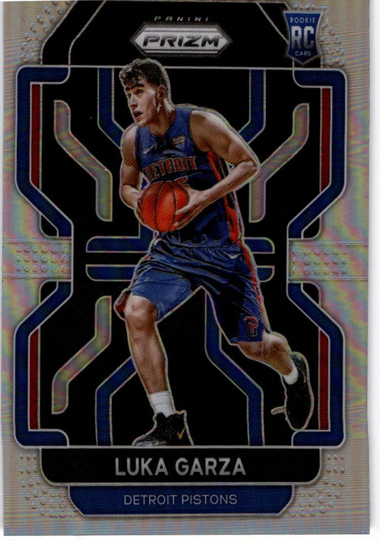 2021-22 Panini Prizm #303 Luka Garza Silver Prizm