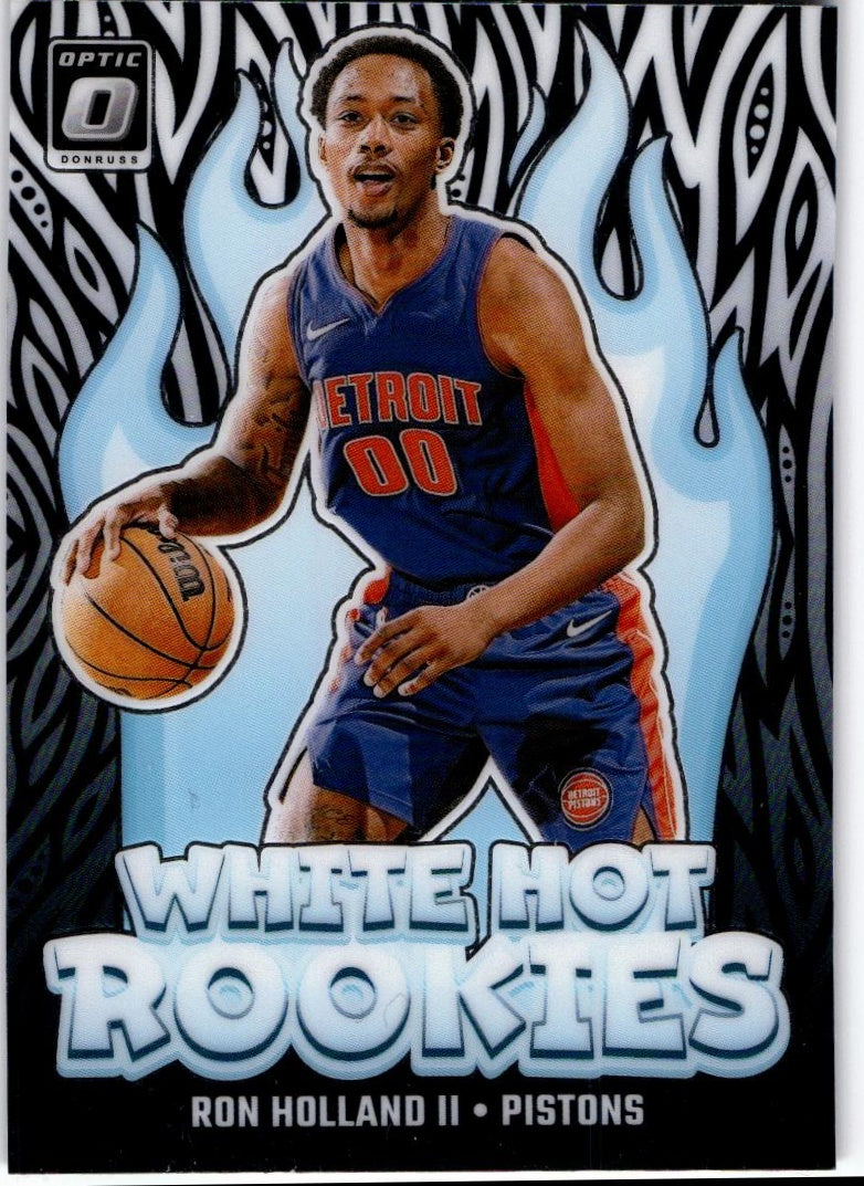 2024-25 Donruss Optic #1 Ron Holland II White Hot Rookies