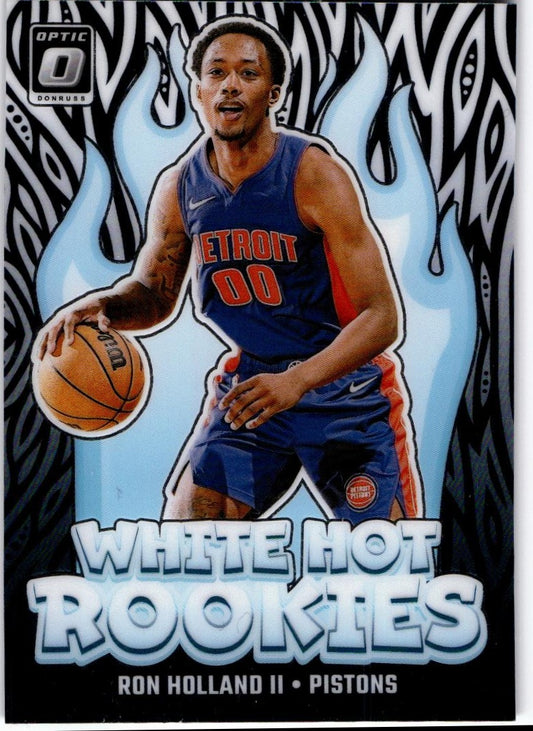 2024-25 Donruss Optic #1 Ron Holland II White Hot Rookies