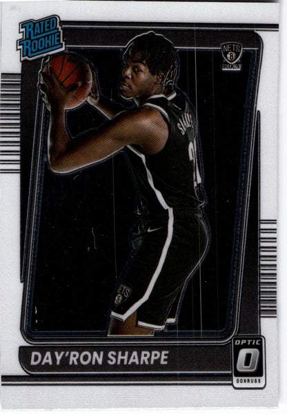 2021-22 Donruss Optic #165 Day'Ron Sharpe