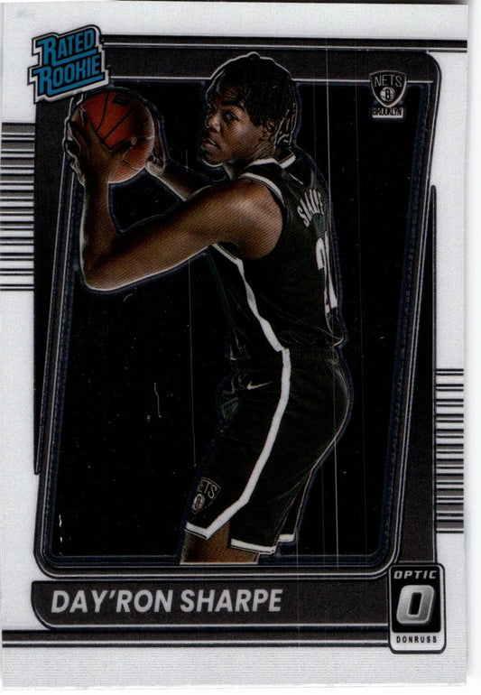 2021-22 Donruss Optic #165 Day'Ron Sharpe