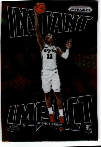 2021-22 Panini Prizm #12 Joshua Primo Instant Impact
