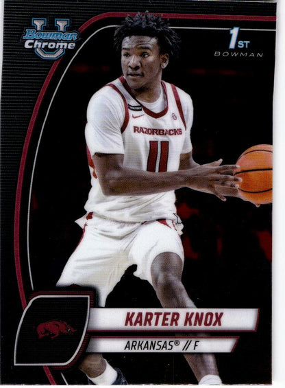 2024-25 Bowman University Chrome #41 Karter Knox