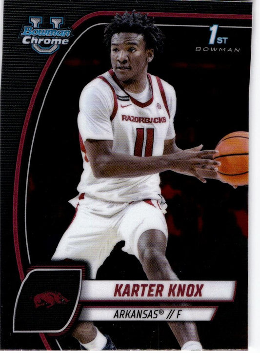 2024-25 Bowman University Chrome #41 Karter Knox