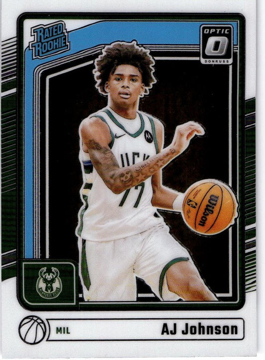 2024-25 Donruss Optic #277 AJ Johnson