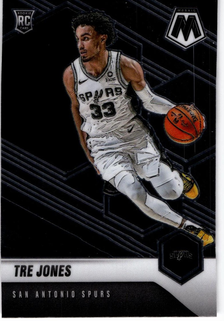 2020-21 Panini Mosaic #243 Tre Jones