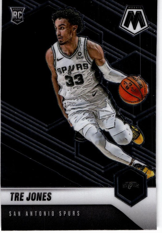 2020-21 Panini Mosaic #243 Tre Jones