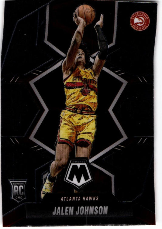 2021-22 Panini Mosaic #228 Jalen Johnson