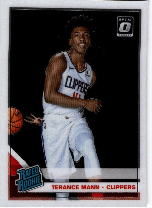 2019-20 Donruss Optic #165 Terance Mann