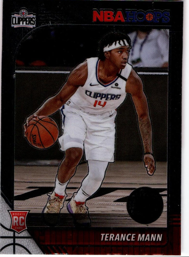 2019-20 Hoops Premium Stock #245 Terance Mann