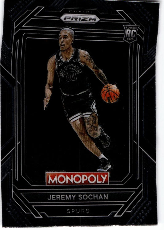2022-23 Panini Prizm Monopoly #80 Jeremy Sochan