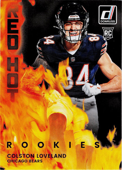 2025 Donruss #RHR-CLV Colston Loveland Red Hot Rookies