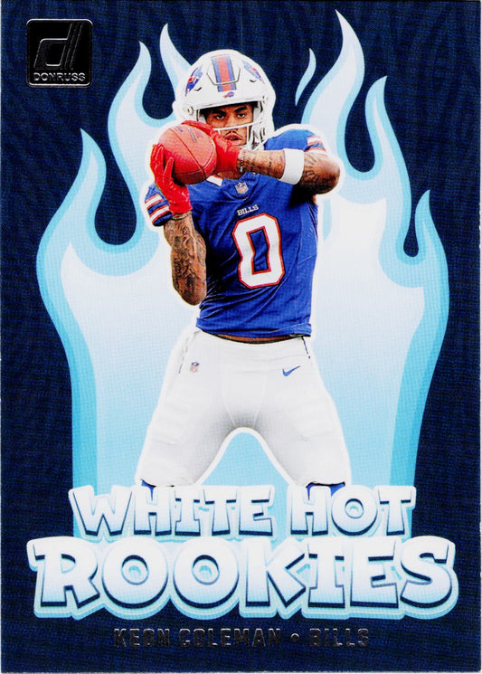 2024 Donruss #WH4 Keon Coleman White Hot Rookies